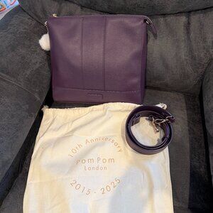 Pom Pom London Westminster Bag Purple Nightshade